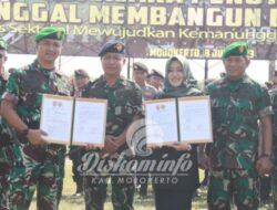Bupati Ikfina Apresiasi Kemanunggalan TNI Bersama Masyarakat,TMMD Ke-116 di Randuharjo Tuntas
