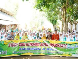 Wali Kota Bersama IGTKM NU Kota Mojokerto Lakukan Studi Tiru Di Sekolah Alam