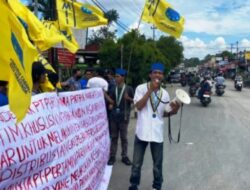 Merespon Kelangkaan Gas LPG 3 Kilogram di Samarinda Mahasiswa Unjuk Rasa