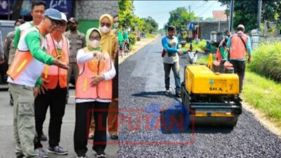 Pemkab Jombang Terus Lakukan Perbaikan Jalan Rusak Melalui Dinas PUPR