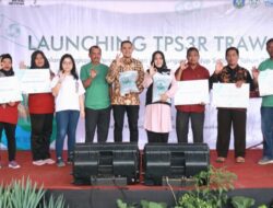 Bupati Ikfina Launching TPS3R DESA Trawas