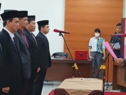 Pemkab Nganjuk Lantik 5 Pejabat Administrator