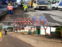 Dinas PUPR Jombang Mulai Kerjakan Jalan Cor Kabuh-Tapen Senilai 6,4 Miliar Dari Dana APBD 2023