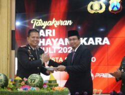 Hut Bhayangkara Ke-77 Gus Muhdlor Apresiasi Kinerja Polresta Sidoarjo