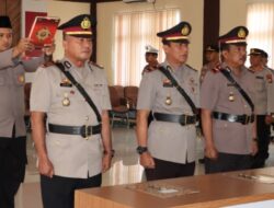 Polres Sumenep Gelar Upacara Sertijab Kasat Samapta Polres Sumenep