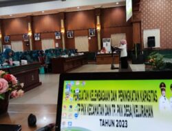 DPMD Jombang Gelar Kegiatan Peningkatan Kapasitas Ratusan TP PKK Desa Dan Kecamatan