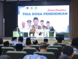 Seminar Nasional Bertajuk 3 Dosa Pendidikan Digelar PWI Bersama Dinas Pendidikan Gresik