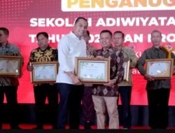 Melalui DLH Pemkot Surabaya Berikan Piagam Penganugerahan Adiwiyata Tahun 2023 Dan Proklim Tahun 2022