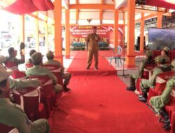 Bupati Nganjuk Buka Kegiatan Kapasitas Linmas Desa Se Kecamatan Lengkong