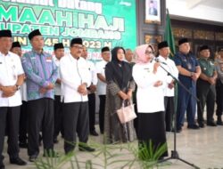 Bupati Jombang Menyambut Kepulangan Jemaah Haji Kloter 78, 79 Dan 77