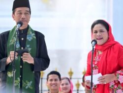 Meriahkan HUT Ke-78 RI, Presiden dan Ibu Iriana Buka Acara Istana Berkebaya