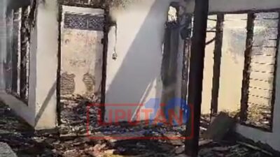 Kantor Desa Ngudirejo Dilalap Si jago Merah, 4 Bangunan Ludes Terbakar