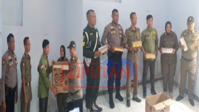 Ribuan Batang Rokok Tanpa Cukai Diamankan Satpol PP Jombang