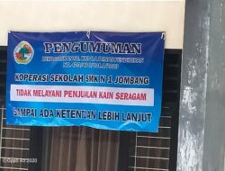 Kepsek SMKN 1 Jombang : Alhamdulillah Masalah Seragam Sudah Clear
