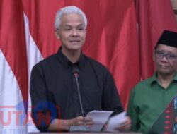 Mahfud MD Resmi Jadi Cawapres Ganjar Pranowo