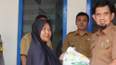 Pemkab Nganjuk Salurkan Bantuan Cadangan Pangan
