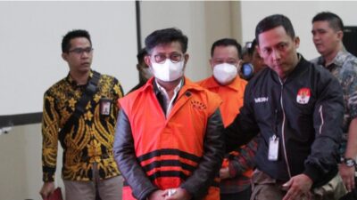 Syahrul Yasin Limpo Resmi Ditahan KPK
