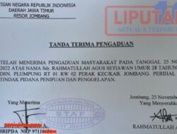 Penyidik Polres Jombang Dilaporkan Ke Propam Polda Diduga Hilangkan Berkas Laporan