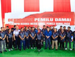 Polri, Dewan Pers, dan Pimpinan Media Deklarasi Pemilu Damai