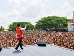 Presiden Jokowi Hadiri Festival Dangai Ehau Kutai Barat