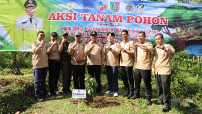 Aksi Tanam Pohon Hari Cinta Puspa Dan Satwa Nasional