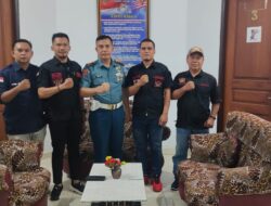 LSM GTI Jalin Sinergitas Dengan Danpomal Manado