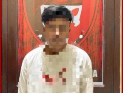 Patroli Polsek Aertembaga Amankan Pemuda Bawa Senjata Tajam