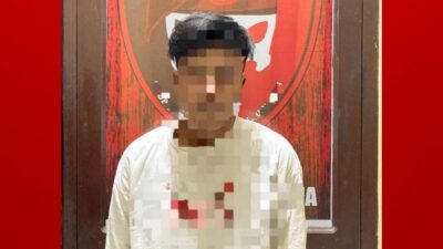 Patroli Polsek Aertembaga Amankan Pemuda Bawa Senjata Tajam