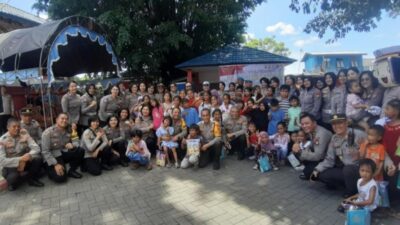 Polres Bitung Dan Polda Sulut Gelar Kegiatan Trauma Healing Kepada Anak