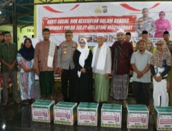 Polda Sulut Salurkan 200 Paket Sembako dan Pemeriksaan Kesehatan, ini Kata Habib Abdullah