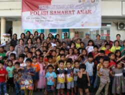 Polda Sulut Gelar Polisi Sahabat Anak di Gereja GMIM Sentrum Bitung