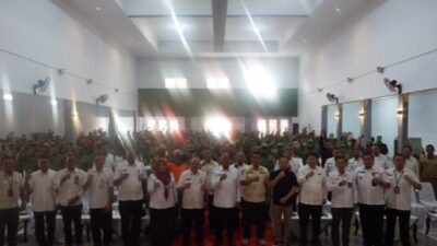 Jelang Pemilu 2024 Pemkab Jombang Gelar Sosialisasi Peningkatan Kapasitas Satlinmas