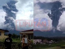 Gunung Marapi Erupsi, Keluarkan Abu Vulkanik 3 Km di Atas Puncak