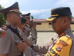 Kapolres Kepulauan Yapen Pimpin Sertijab Kabag OPS dan Kapolsek Yapen Barat
