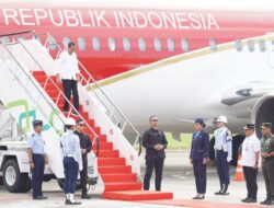 Kunjungan ke IKN, Kapolri Sambut Presiden Jokowi di Kaltim