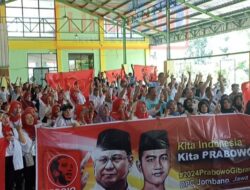 Deklarasi Prabowo-Gibran DPC Projo Jombang Gandeng Simpatisan Non Parpol