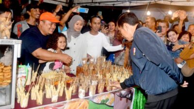 Malam Tahun Baru 2024, Presiden Jokowi Sapa Masyarakat Kota Surakarta