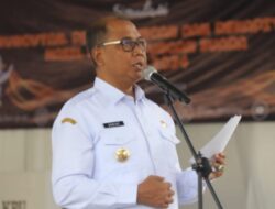 Pj Bupati Jombang Sugiat Buka Simulasi Pemilu 