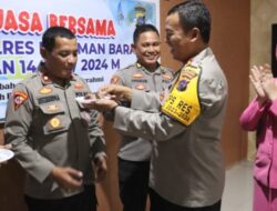 Polres Pasaman Barat Gelar Acara Kenal Pamit Kapolsek dan PJU serta Buka Puasa Bersama