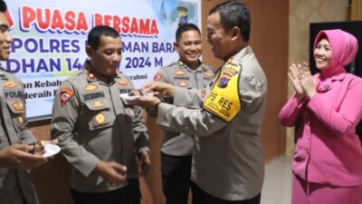 Polres Pasaman Barat Gelar Acara Kenal Pamit Kapolsek dan PJU serta Buka Puasa Bersama