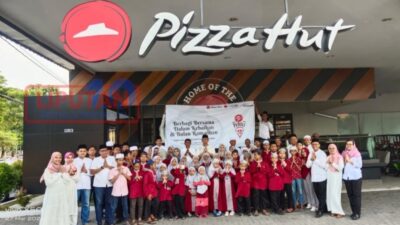 Ikut Sambut Bulan Ramadhan Pizza Hut Berbagi Kasih Dengan Puluhan Yatim Piatu