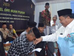 Pengacara, LSM, Wartawan dan PSHT Gelar Buka Puasa Serta Santunan Anak Yatim