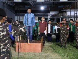 Pj Bupati Jombang Pimpin Apel Pembukaan Pos Pengamanan Mudik 2024 Di MWC NU Ploso