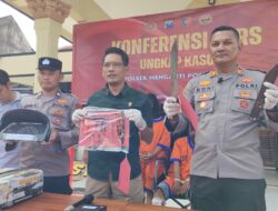 Polsek Menganti Amankan Sepasang Pasutri Curi Speedometer Mobil Dan Satu Set Panci, Pernah Terjerat Curanmor