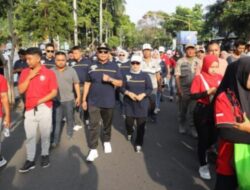 Ribuan Peserta Fun Walk Hari Buruh Internasional 2024
