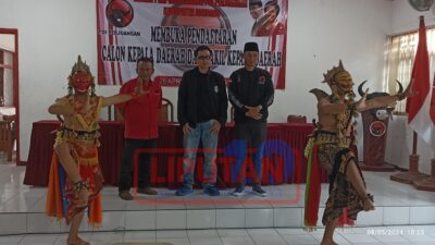 Budayawan Asal Jati Duwur Daftar Bacabub di DPC PDIP Jombang