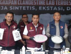Polri Berhasil Bongkar Pabrik Narkoba Terbesar di Malang