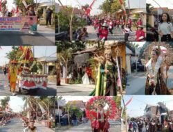 Pawai Budaya Kedok Sandur Part2 Desa Ploso Dalam Rangka Sedekah Bumi.