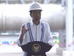 Resmikan Smelter Amman dan Freeport, Jokowi Buktikan Hilirisasi