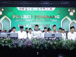 Sosialisasi Gempur Rokok Ilegal Polres Jombang Bershalawat Untuk Pilkada Damai